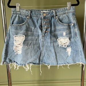 Jean Skirt